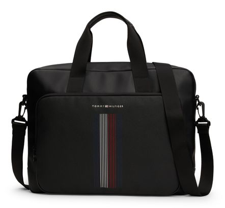 TOMMY HILFIGER TH Foundation Computer Bag Black