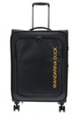 MANDARINA DUCK Eco Coated Exp Trolley M Black MANDARINA DUCK Eco Coated Exp Trolley M Black