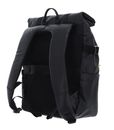 MANDARINA DUCK Eco Coated Backpack Black MANDARINA DUCK Eco Coated Backpack Black