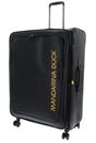 MANDARINA DUCK Eco Coated Exp Trolley XL Black MANDARINA DUCK Eco Coated Exp Trolley XL Black