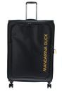 MANDARINA DUCK Eco Coated Exp Trolley XL Black MANDARINA DUCK Eco Coated Exp Trolley XL Black