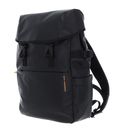 MANDARINA DUCK Eco Coated Backpack Black MANDARINA DUCK Eco Coated Backpack Black