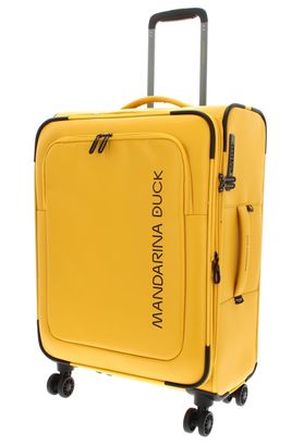 MANDARINA DUCK Eco Coated Exp Trolley M Duck Yellow