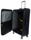 MANDARINA DUCK Eco Coated Exp Trolley L Black MANDARINA DUCK Eco Coated Exp Trolley L Black