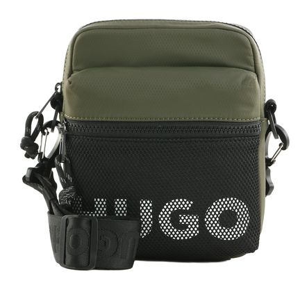 HUGO Hans NS Zip Crossbody Khaki