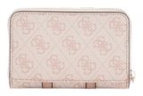 GUESS Noreen SLG Zip Around Wallet M Dusty Rose Logo GUESS Noreen SLG Zip Around Wallet M Dusty Rose Logo