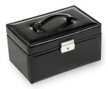 Sacher New Classic Jewellery Case Elly Black Sacher New Classic Jewellery Case Elly Black