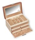 Sacher Travel Jewellery Case Elly Cream