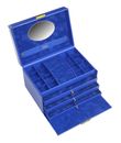 Sacher Colisimo Jewellery Case Karen Blue Sacher Colisimo Jewellery Case Karen Blue