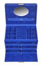Sacher Colisimo Jewellery Case Karen Blue Sacher Colisimo Jewellery Case Karen Blue