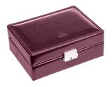 Sacher New Classic Jewellery Case Britta Bordeaux