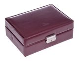 Sacher New Classic Jewellery Case Britta Bordeaux