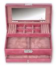 Sacher Pastello Jewellery Case Helen Old Rose Sacher Pastello Jewellery Case Helen Old Rose