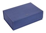 Sacher Denim Jewellery Case Blue