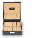 Sacher New Classic Uhrenbox für 8 Uhren Black
