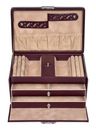 Sacher New Classic Jewellery Case Eva Bordeaux Sacher New Classic Jewellery Case Eva Bordeaux