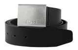 BOSS Leather Belt W80 Black