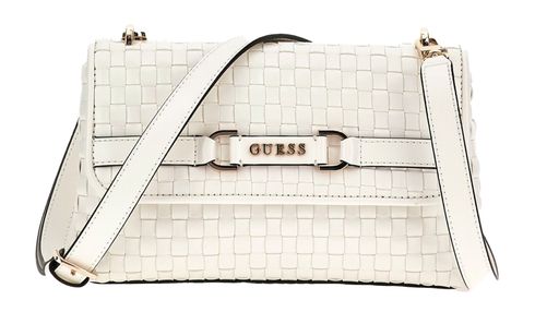 GUESS Maika Crossbody Flap White