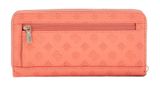GUESS Arlena Logo SLG Zip Around Wallet L Coral Logo