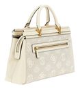 GUESS Sestri Logo Luxury Satchel Natural / Stone Logo GUESS Sestri Logo Luxury Satchel Natural / Stone Logo