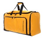 MANDARINA DUCK Eco Coated Duffle Bag Duck Yellow MANDARINA DUCK Eco Coated Duffle Bag Duck Yellow