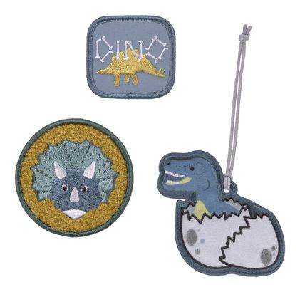 Lässig School Patches Set 3-teilig Jurassic