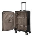 travelite CrossLITE 4W Trolley Expandable M Black