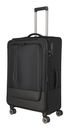 travelite CrossLITE 4W Trolley Expandable L Black travelite CrossLITE 4W Trolley Expandable L Black