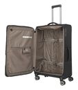travelite CrossLITE 4W Trolley Expandable L Black travelite CrossLITE 4W Trolley Expandable L Black