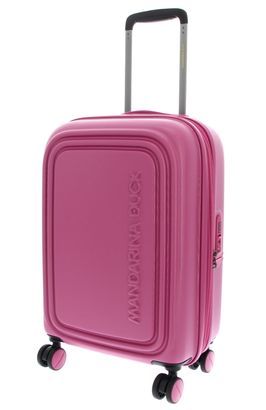 MANDARINA DUCK Logoduck + Expandable Trolley S Red Violet