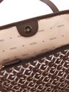GUESS Vikky II Tote Bag Brown Multi Logo GUESS Vikky II Tote Bag Brown Multi Logo
