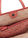 GUESS Vikky II Tote Bag Coral Multi Logo