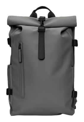 RAINS Rolltop Rucksack Large W3 Grey