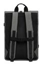 RAINS Rolltop Rucksack Large W3 Grey RAINS Rolltop Rucksack Large W3 Grey