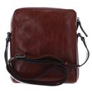 THE BRIDGE Fabio Shoulder Bag Marrone / Rutenio Scuro Opaco THE BRIDGE Fabio Shoulder Bag Marrone / Rutenio Scuro Opaco