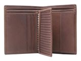 Esquire Chicago Wallet Compact Brown