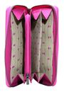 Esquire Peru Zip Around Wallet Pink Esquire Peru Zip Around Wallet Pink