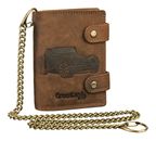 GreenLand Nature Montenegro RFID Wallet With Chain Oldtimer