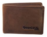GreenLand Nature Montenegro Mini Wallet RFID Brown