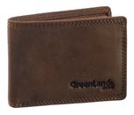 GreenLand Nature Montenegro Mini Wallet RFID Brown