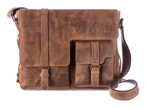 GreenLand Nature Montenegro Messenger Bag Brown