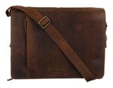 GreenLand Nature Montenegro Messenger Bag / Magnetic Logo XL Brown GreenLand Nature Montenegro Messenger Bag / Magnetic Logo XL Brown
