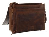 GreenLand Nature Montenegro Messenger Bag / Magnetic Logo XL Brown GreenLand Nature Montenegro Messenger Bag / Magnetic Logo XL Brown