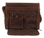 GreenLand Nature Montenegro Messenger Bag / Magnetic Logo XL Brown GreenLand Nature Montenegro Messenger Bag / Magnetic Logo XL Brown
