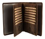 GreenLand Nature Montenegro Passport / Document Case Brown