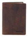 GreenLand Nature Montenegro Passport / Document Case Brown