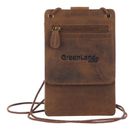 GreenLand Nature Montenegro Passport / Document Case Brown