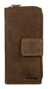 GreenLand Nature Montenegro Long Wallet RFID Brown