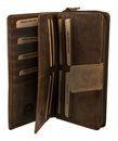 GreenLand Nature Montenegro Long Wallet RFID Brown
