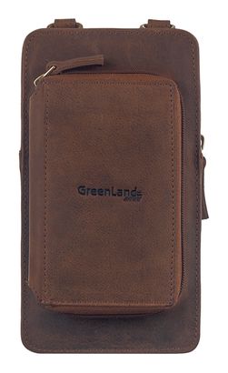 GreenLand Nature Montenegro Phone Bag / Wallet Brown